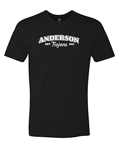 Anderson University Est 1911 Exclusive Soft T-Shirt - Black