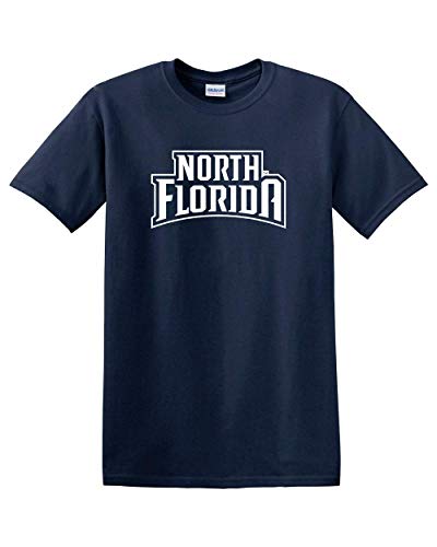 North Florida Text Only T-Shirt - Navy