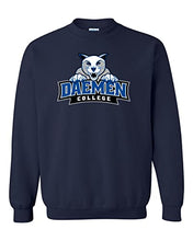Load image into Gallery viewer, Daemen College Full Logo Crewneck Sweatshirt - Navy
