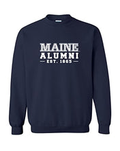 Load image into Gallery viewer, University of Maine Alumni Crewneck Sweatshirt - Navy
