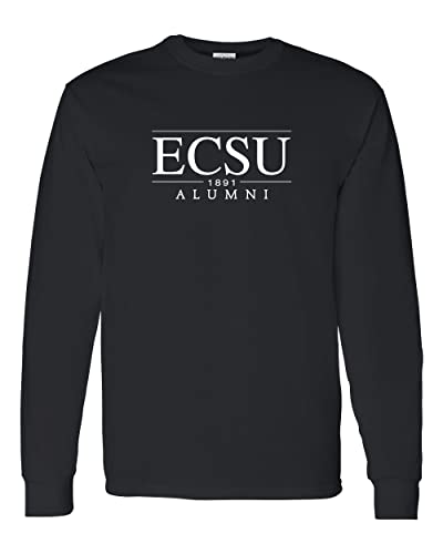 Elizabeth City State ECSU Alumni Long Sleeve T-Shirt - Black