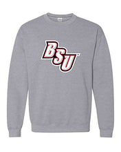 Load image into Gallery viewer, Bridgewater State University BSU Crewneck Sweatshirt - Sport Grey
