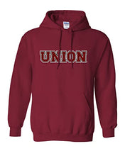 Load image into Gallery viewer, Union College Union Hooded Sweatshirt - Cardinal Red
