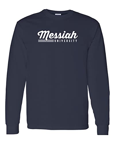 Messiah University Long Sleeve T-Shirt - Navy
