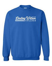 Load image into Gallery viewer, Vintage Lindsey Wilson College Crewneck Sweatshirt - Royal
