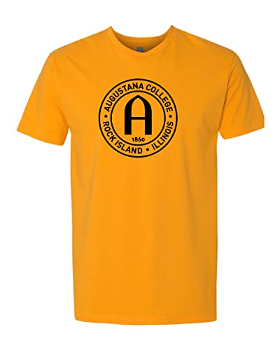 Augustana College Rock Island Soft Exclusive T-Shirt - Gold