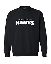 Load image into Gallery viewer, Hilbert College Hawks Crewneck Sweatshirt - Black
