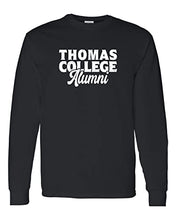 Load image into Gallery viewer, Thomas College Alumni Long Sleeve Shirt - Black
