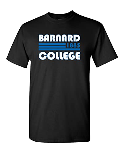 Retro Barnard College T-Shirt - Black