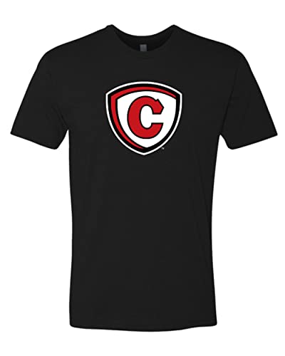 Carthage College Full Shield Exclusive Soft T-Shirt - Black