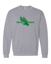 Load image into Gallery viewer, University of North Texas Mean Green Crewneck Sweatshirt - Sport Grey
