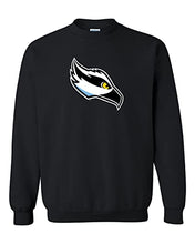 Load image into Gallery viewer, Stockton University Full Color Mascot Crewneck Sweatshirt - Black
