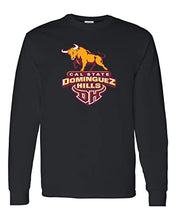 Load image into Gallery viewer, Cal State Dominguez Hills Long Sleeve T-Shirt - Black
