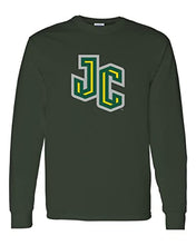 Load image into Gallery viewer, New Jersey City Full Color JC Long Sleeve Shirt - Forest Green
