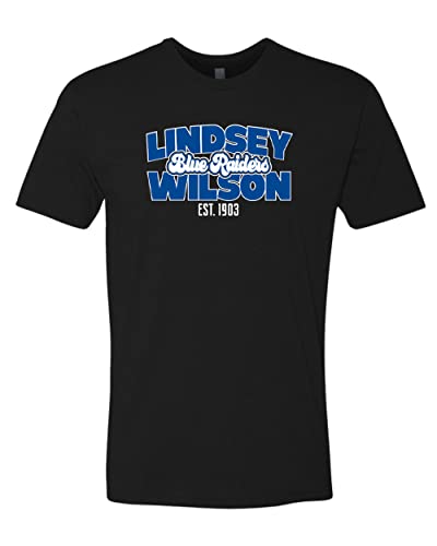 Lindsey Wilson College Est 1903 Soft Exclusive T-Shirt - Black