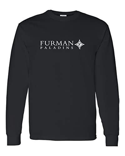 Furman Paladins Long Sleeve T-Shirt - Black