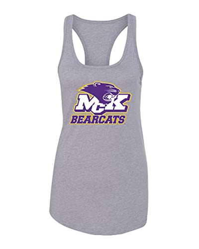 McKendree University Bearcats Ladies Tank Top - Heather Grey