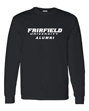 Load image into Gallery viewer, Fairfield University Alumni Long Sleeve Shirt - Black
