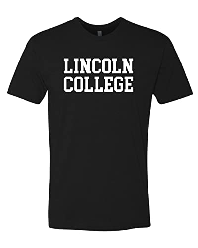 Lincoln College Soft Exclusive T-Shirt - Black