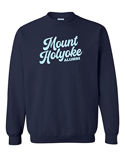 Mount Holyoke College Alumni Crewneck Sweatshirt - Navy