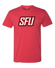 Load image into Gallery viewer, Saint Francis SFU Full Color Soft Exclusive T-Shirt - Red
