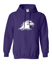 Load image into Gallery viewer, Ashland U Mascot 1 Color Hooded Sweatshirt - Purple
