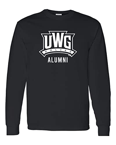 University of West Georgia Alumni Long Sleeve Shirt - Black
