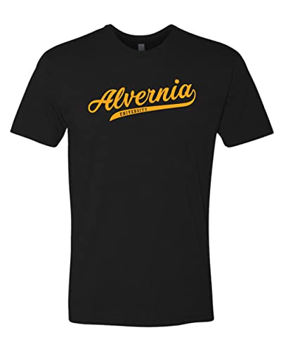 Alvernia University Retro Exclusive Soft Shirt - Black