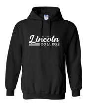 Load image into Gallery viewer, Vintage Lincoln College Est 1865 Hooded Sweatshirt - Black
