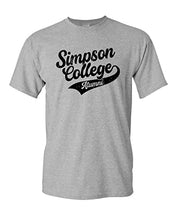 Load image into Gallery viewer, Simpson College Alumni T-Shirt - Sport Grey

