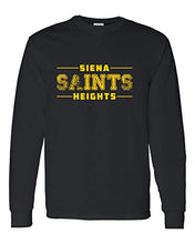 Load image into Gallery viewer, Siena Heights Saints Pride Long Sleeve T-Shirt - Black
