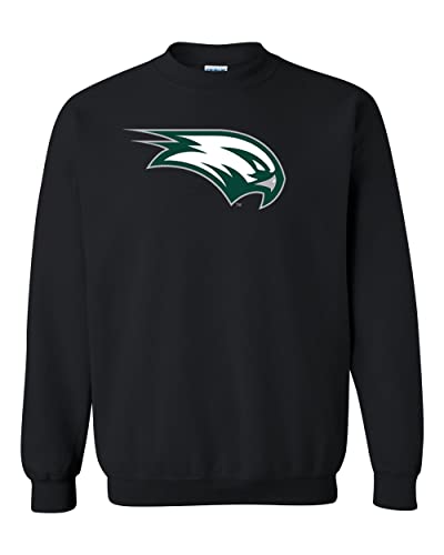 Wagner College Full Color Mascot Crewneck Sweatshirt - Black