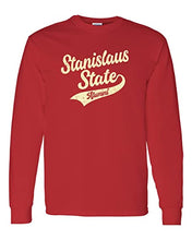 Load image into Gallery viewer, Stanislaus State Alumni Long Sleeve T-Shirt - Red

