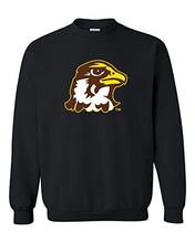 Load image into Gallery viewer, Quincy University Full Color Logo Crewneck Sweatshirt - Black
