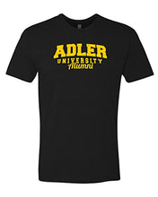 Load image into Gallery viewer, Vintage Adler University Alumni Soft Exclusive T-Shirt - Black
