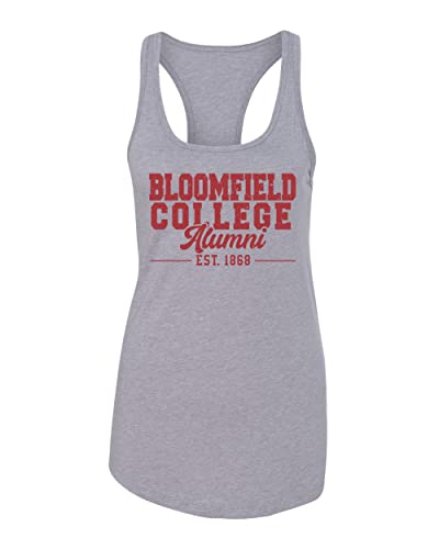 Bloomfield College Alumni Ladies Tank Top - Heather Grey