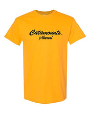 Load image into Gallery viewer, University of Vermont Catamounts Alumni T-Shirt - Gold
