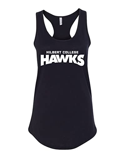 Hilbert College Hawks Ladies Tank Top - Black