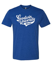 Load image into Gallery viewer, Goodwin University Alumni Soft Exclusive T-Shirt - Royal
