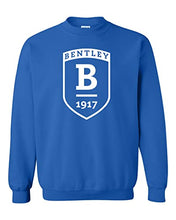 Load image into Gallery viewer, Bentley University Shield Crewneck Sweatshirt - Royal
