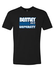 Load image into Gallery viewer, Retro Bentley University Exclusive Soft T-Shirt - Black
