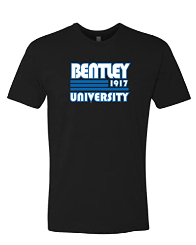 Retro Bentley University Exclusive Soft T-Shirt - Black
