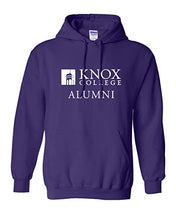 Load image into Gallery viewer, Knox College Alumni Hooded Sweatshirt - Purple
