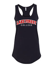 Load image into Gallery viewer, Lake Forest College Ladies Tank Top - Black
