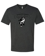 Load image into Gallery viewer, Columbus State University Cougars Grey Soft Exclusive T-Shirt - Charcoal
