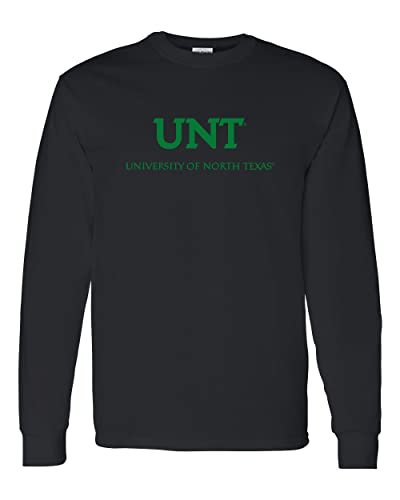 University of North Texas Long Sleeve T-Shirt - Black