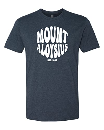 Vintage Mount Aloysius Soft Exclusive T-Shirt - Midnight Navy