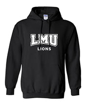 Load image into Gallery viewer, Loyola Marymount University Mascot Hooded Sweatshirt - Black
