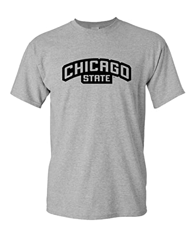 Chicago State University T-Shirt - Sport Grey