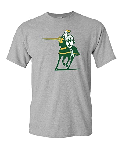 St. Norbert College Green Knights T-Shirt - Sport Grey